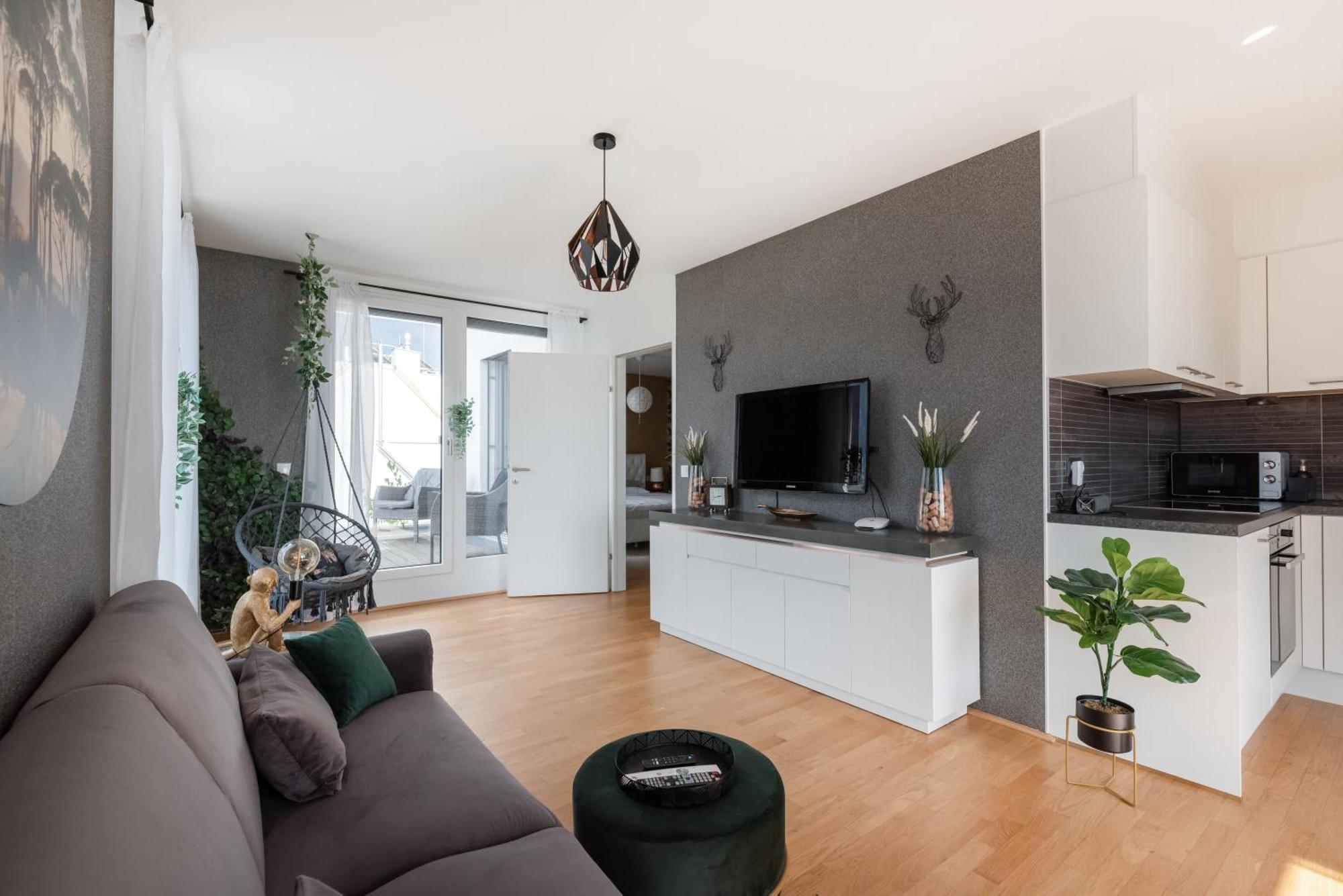 Apartment Mit Traumhafter Dachterrasse & Weitblick Vienna Exterior photo