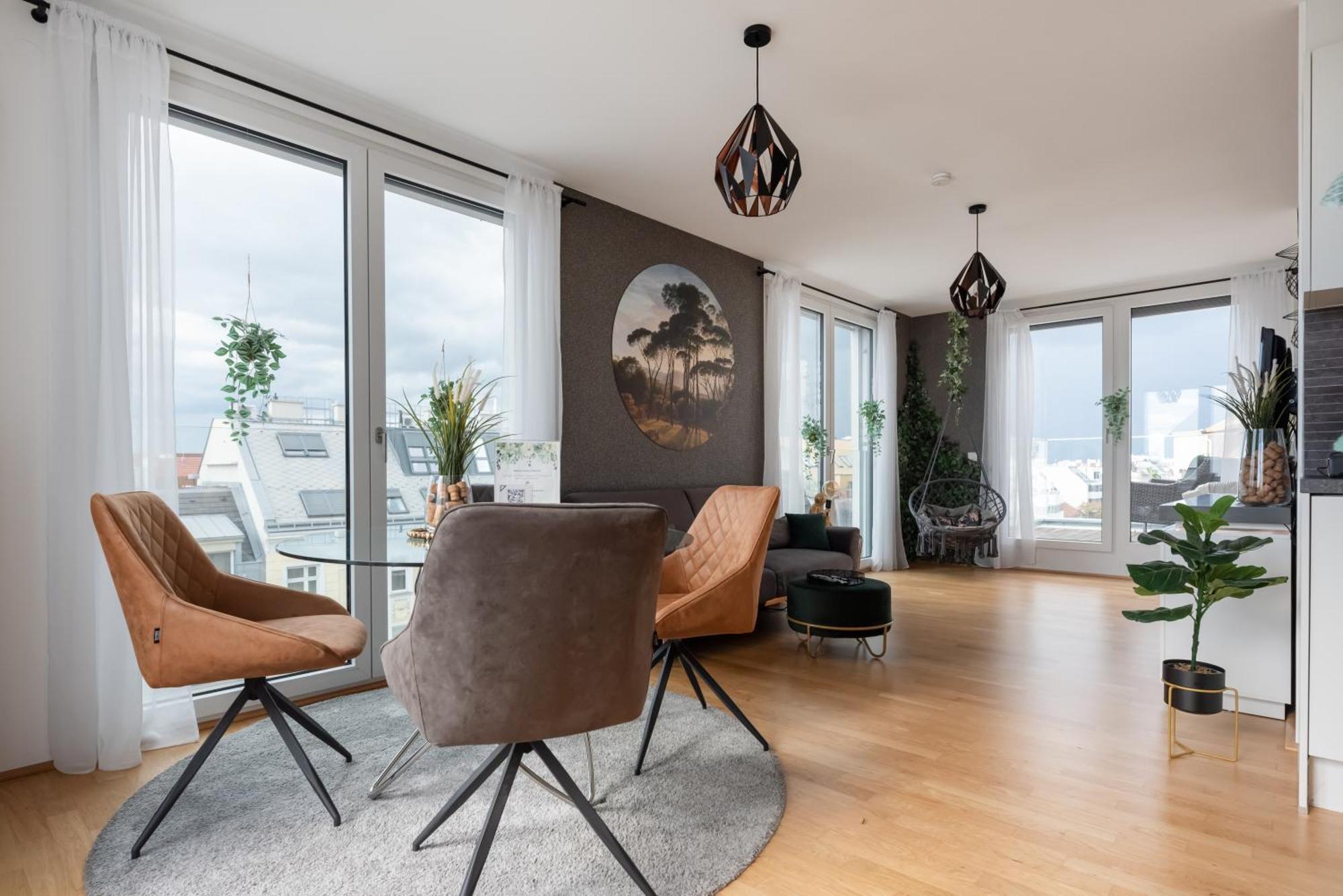 Apartment Mit Traumhafter Dachterrasse & Weitblick Vienna Exterior photo