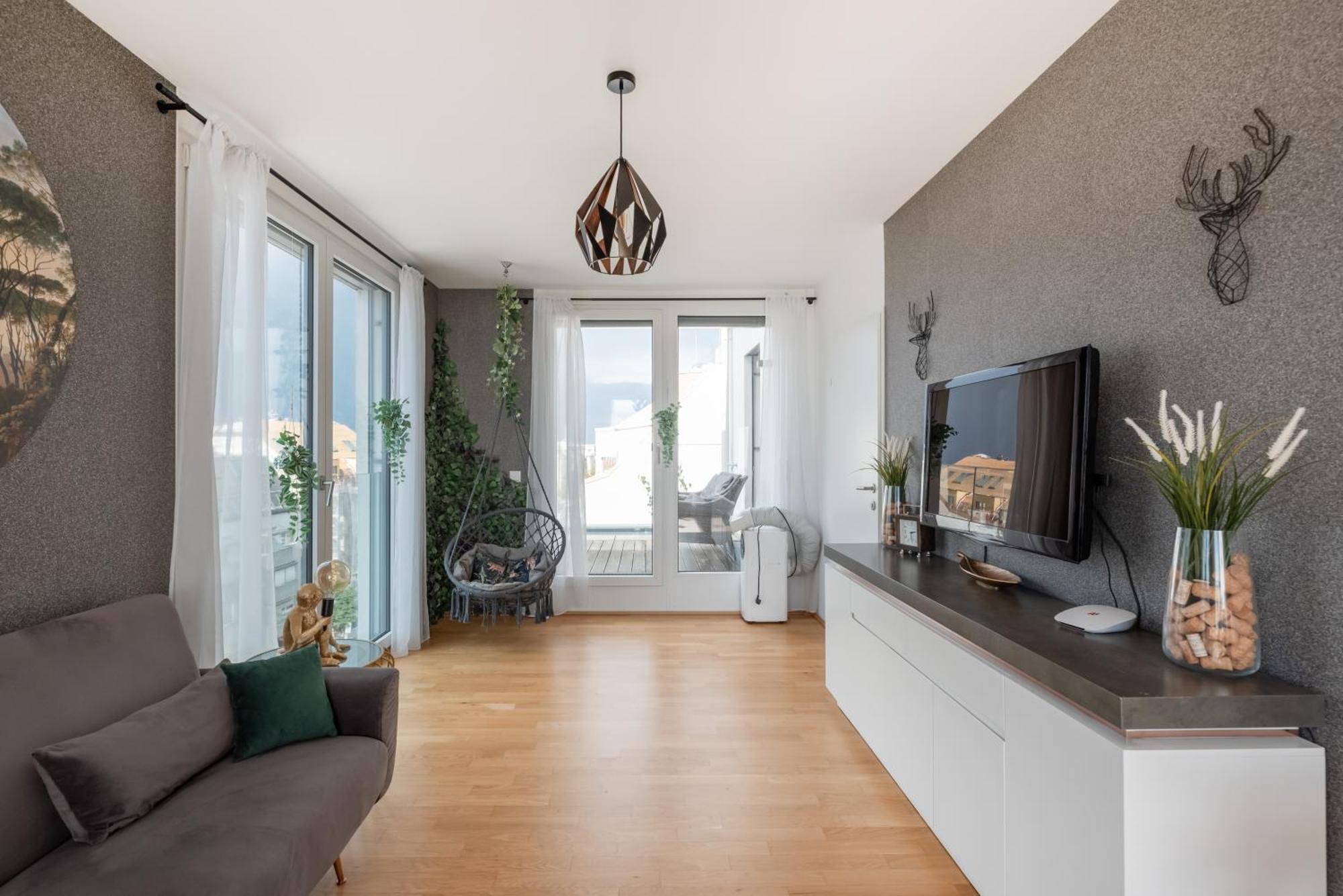 Apartment Mit Traumhafter Dachterrasse & Weitblick Vienna Exterior photo