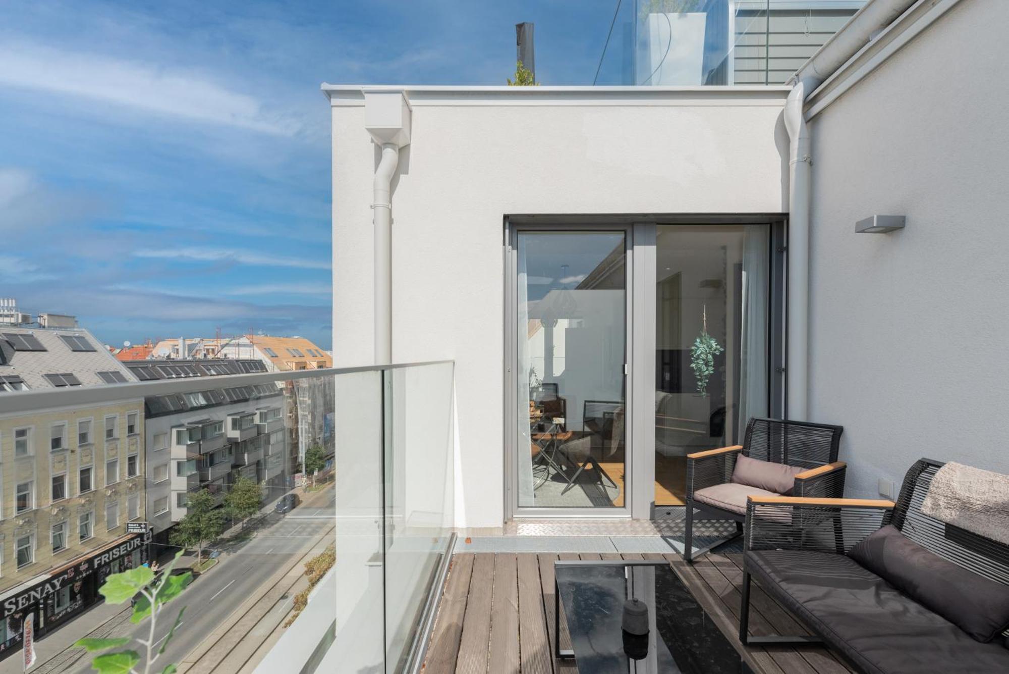 Apartment Mit Traumhafter Dachterrasse & Weitblick Vienna Exterior photo
