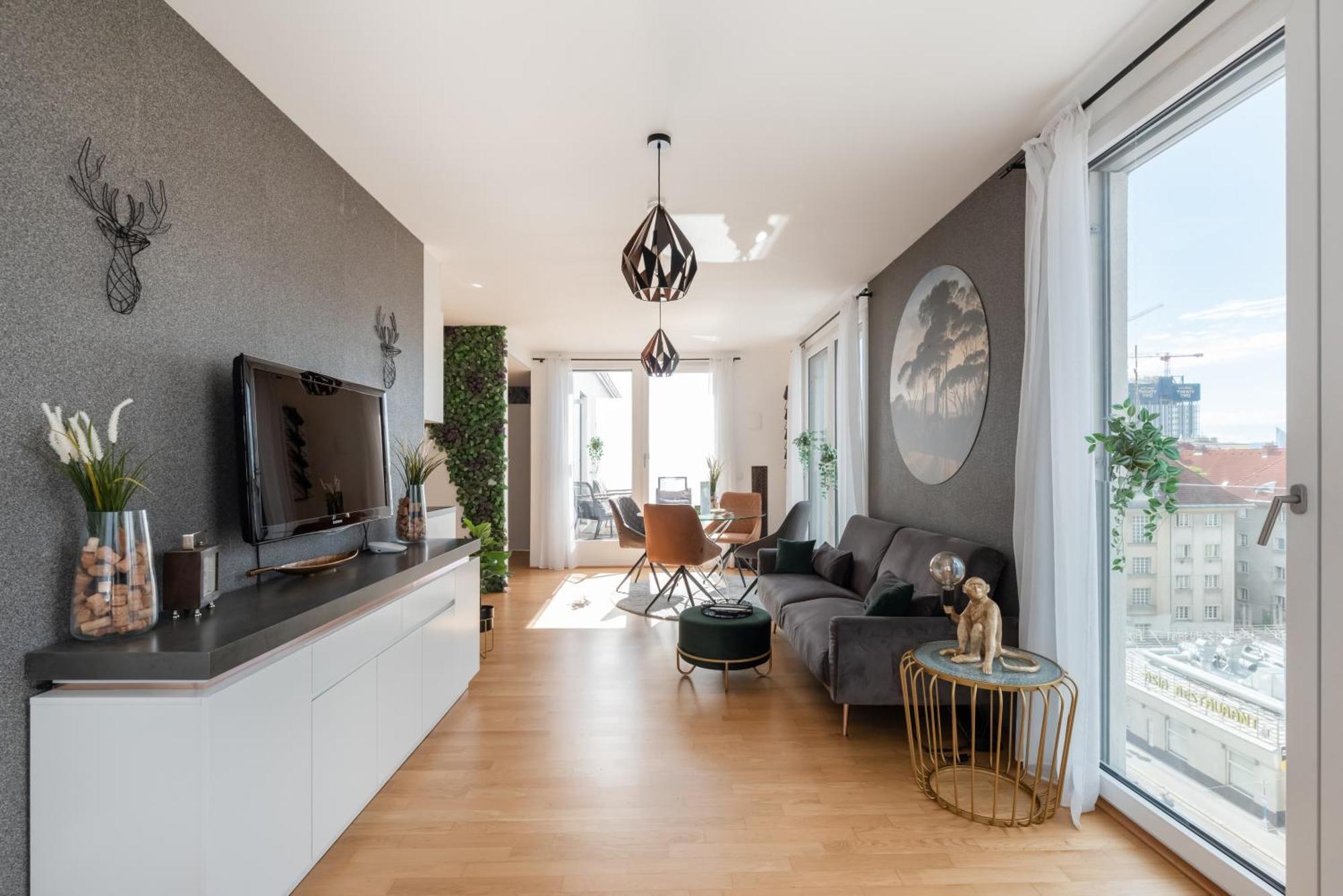 Apartment Mit Traumhafter Dachterrasse & Weitblick Vienna Exterior photo