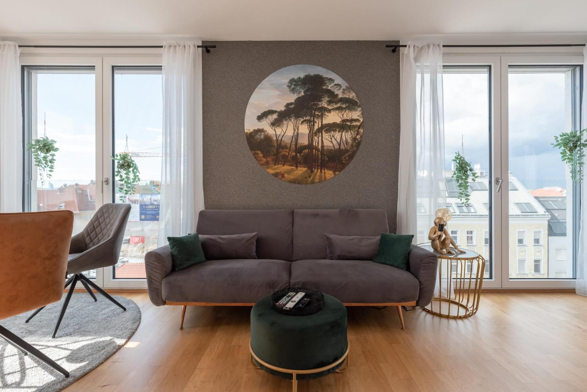 Apartment Mit Traumhafter Dachterrasse & Weitblick Vienna Exterior photo